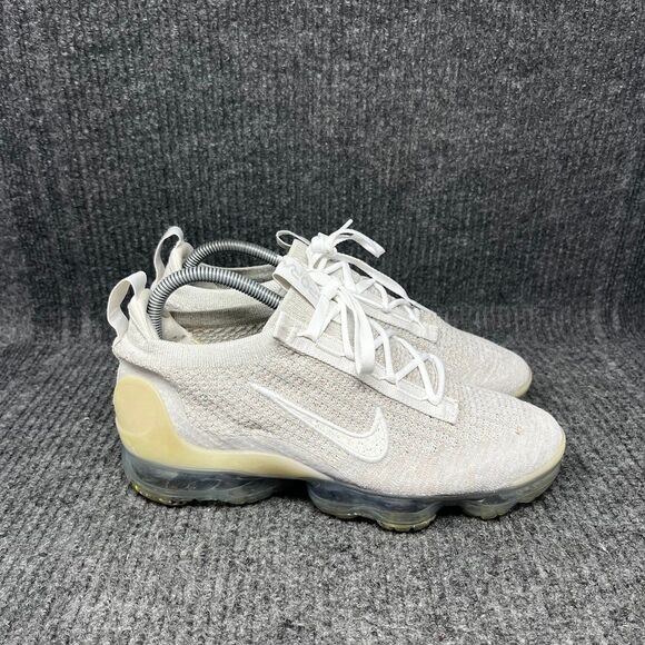 Nike Air Vapormax 2021 Flyknit Light Bone Oatmeal Shoes Women’s 9 DH4088-001 - Picture 1 of 8